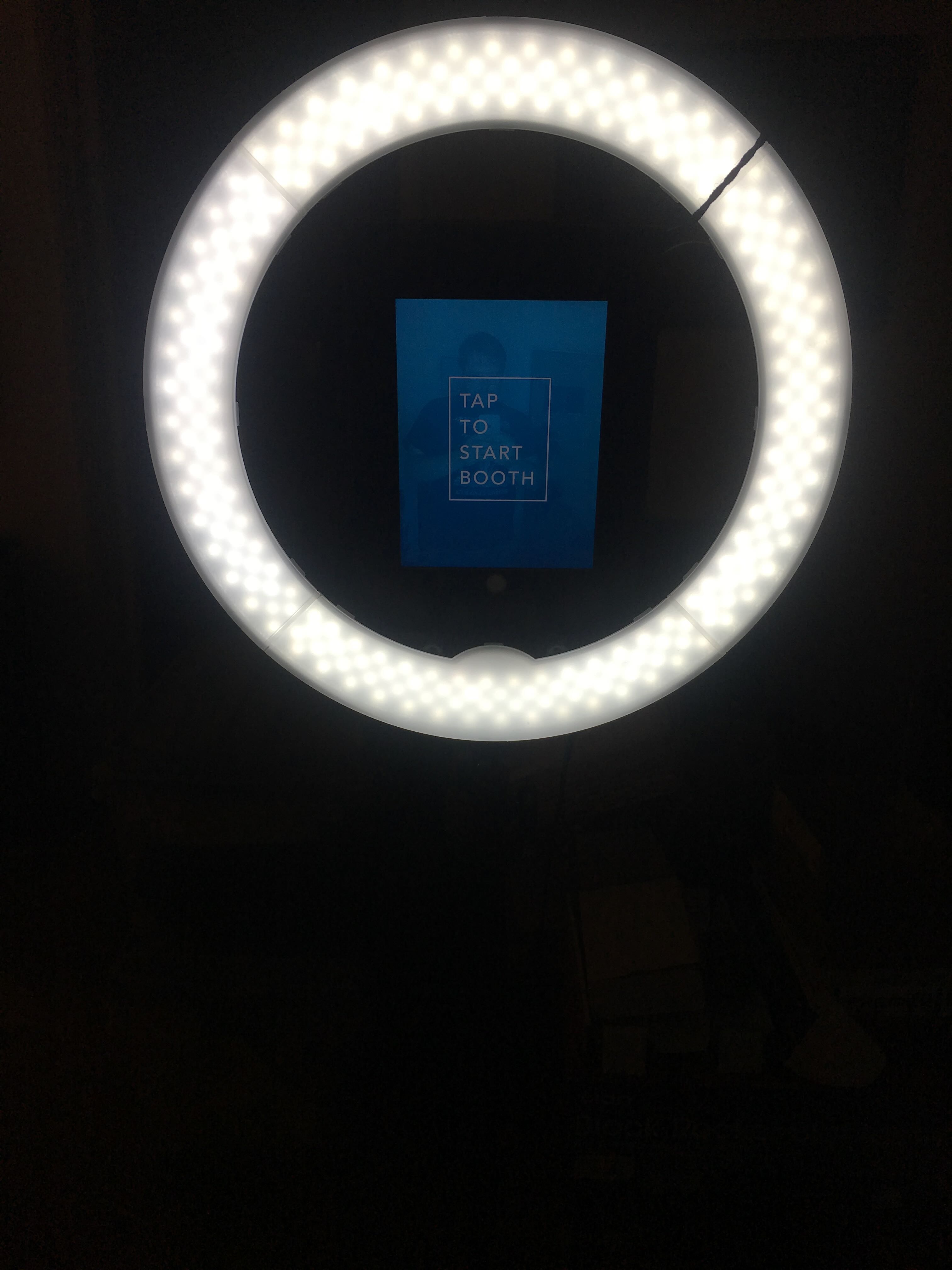 DIY photobooth setup