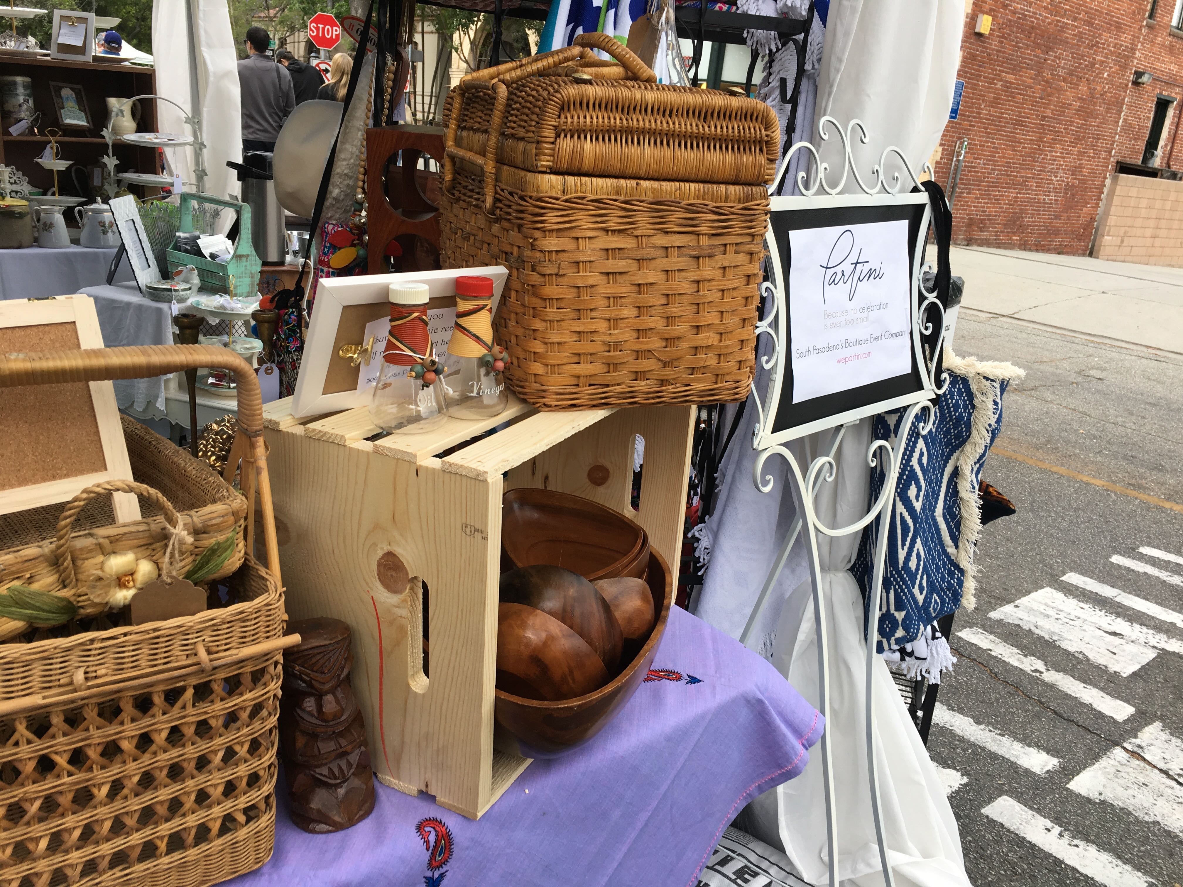 Pop-up store at South Pasadena Farmers Market