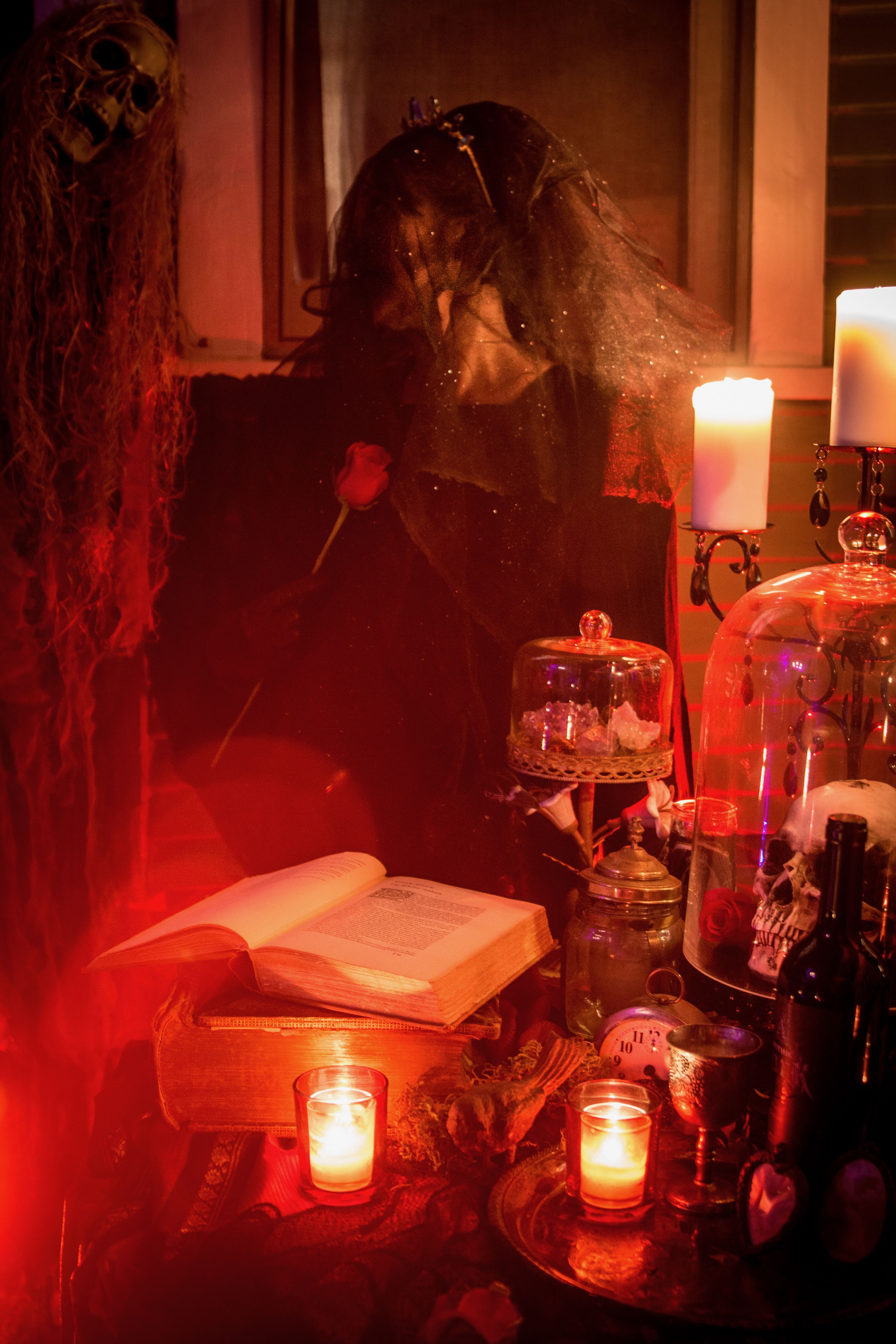 Michael Myers at the altar